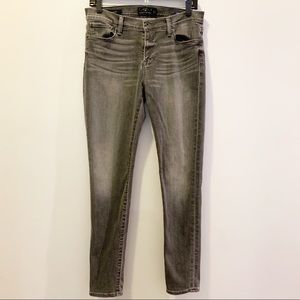 Lucky Brand | Brooke Skinny Faded Black | Size 8
